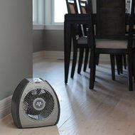 NEW!! "Cool-to-the-Touch" &amp; "Fire-Resistant" Steel Housing TouchStone Whole Room Vortex Heater with Timer &amp; Remote... N3