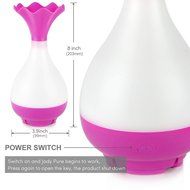 CNUALV Aromatherapy Essential Oil Diffuser Aroma Humidifier Air Purifier Cool Misting Spraying Bottle Humidifier... N29