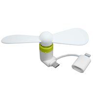 DShop Portable Micro USB and 8 Pin Lightning Mini Phone Fan Dock Handy Cooler Cooling Flexible Personal Mini Fan... N8