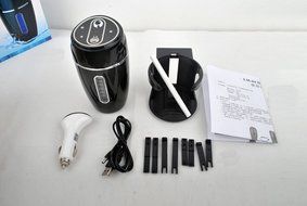 180ML Mini Portable Car Humidifier,Small USB Air Mist Purifier with Vehicle Mount Travel Diffuser for Office and... N2