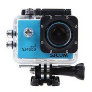 Generic 1080P 12MP 170 Degree Full HD Micro USB 2.0 Wifi SJ4000 Outdoor Sports DVR Cam Action DV Camera (Blue)
