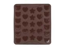 Bear Star Heart Silicone Mat Macarons 27 Holes Jelly Fondant Cake Chocolate Mold Bakeware Silicone Tool Baking...