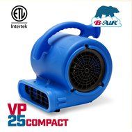 B-Air VP-25 Compact Lightweight Air Mover Carpet Dryer Blower Floor Fan N17