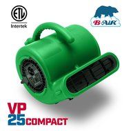 B-Air VP-25 Compact Lightweight Air Mover Carpet Dryer Blower Floor Fan N18