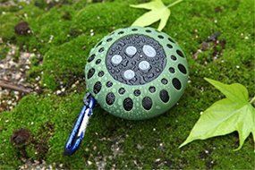 Niceshop Outdoor and Bathroom Mini Portable Waterproof Wireless Bluetooth Speaker- green