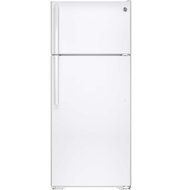 GE GIE18HGHWW 17.6 Cu. Ft. White Top Freezer Refrigerator - Energy Star N2