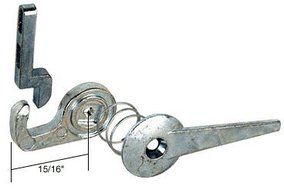 CRL Sliding Screen Door Latch Kit - 15/16 Long Hook by C.R. Laurence