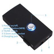 Archeer 2-in-1 3.5mm Bluetooth Audio Transmitter and Receiver Wireless Audio Adapter for Headphones, TV, Computer...