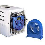 NEW METRO Air Force Pet Dog Cat Cage / Crate Carrier Cooling Fan or for Office Desk