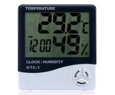 TOPROAD HTC-1 Indoor Digital Humidity Monitor Home Hygrometer with Alarm N7