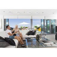 Pyle Home PHSKIT8 300-Watt 8-Inch Dual In-Ceiling Speaker /Volume Control/Speaker Wall Plate/Wiring Combo Speaker...