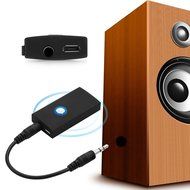 NONMON 2 in 1 Bluetooth Transmitter/Receiver, 3.5 mm Stereo Audio Cable Connector Wireless Bluetooth Adapter for...