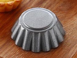 AS 0.4mm(carbon steel) egg tarts, cakes, cookies, puddings, mold, bakeware(12pcs)!