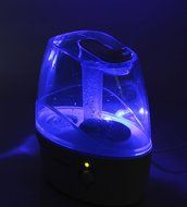 InvisiPure Wave Cool Mist Ultrasonic Humidifier with Night Light - Whisper Quiet, Automatic Shut-off, and 2.5L... N5