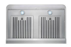 CYBER&reg; Minimalist Designed Seamless Stainless Steel Under Cabinet Range Hood 30" Touch Panel 900CFM N7