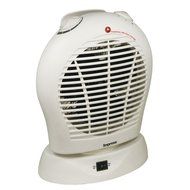 Impress IM-730W Oscillating Fan Heater with Thermostat White