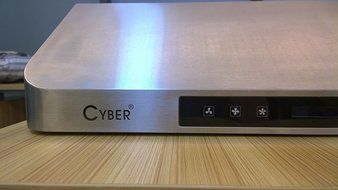 CYBER&reg; Minimalist Designed Seamless Stainless Steel Under Cabinet Range Hood 30" Touch Panel 900CFM N9