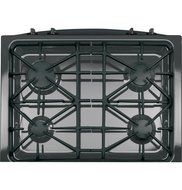 GE JGB640DEFBB 30" Black Gas Sealed Burner Range