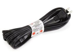 Monoprice 107674 15-Feet 18AWG Figure 8 Shape AC Power Cord Cable without Polarized C-7/1-15P, Black