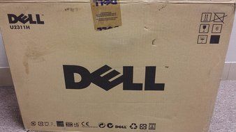 Dell UltraSharp U2311H Black 23&quot; WideScreen Screen 1920 x 1080 Resolution LCD Flat Panel Monitor N2