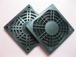 8 pcs Black Dustproof Dust Filter Used for 70x70mm DC Fan 70mm 7cm Skywalking N2