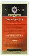Stash Tea Chai Spice Black Tea, 20 Count Tea Bags in Foil (Pack of 6) N44