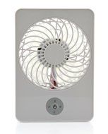 Momoday&reg; Electric Personal Fan Mini Air Conditioner Portable fan Rechargeable Fan 3 Speeds Desktop Summer Cooler... N20