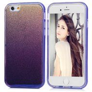 iPhone 6S Plus Case,iPhone 6 Plus Case (5.5") - 3 in 1 Shock-absorption Soft TPU Rubber Skin Case + PC Frame Bumper... N6