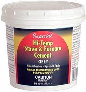 UNITED STATES HDW MFG/U S HA KK0284-A 32OZ GRY Hi Temp Cement