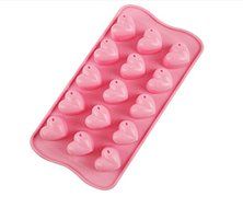 Heart-shape Silicone Ice Chocolate Cake Jelly Candy Mold Mini Tray Pan Cube N2