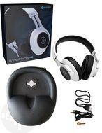 Premium Sound Bluetooth Headphones by SoundWhiz. Over-ear Hybrid Wired -Wireless Wired Headphones with mic. Noise... N4