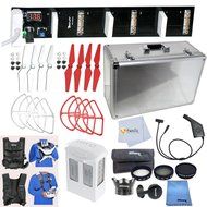 Adventure Plus Accessory Bundle for Phantom 4 Includes DJI Phantom 4 Flight Battery + Easy Carry Vest + Parallel...