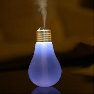 Bulb Humidifier , LED Nightlight, Creative USB Mini Humidifier Mute (Golden) N10