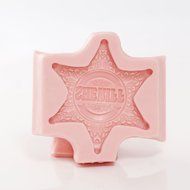 Silicone Sheriff Badge Mold Make Your Own Western Sheriff Badge out of Chocolate, Fondant, Candy, Resin, Clay,... N2