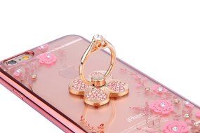 iPhone 6S Case,iPhone 6 Case, PHEZEN iPhone 6S TPU Case Luxury Bling Diamond Crystal Clear Soft TPU Silicone Back... N51