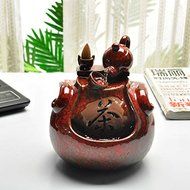 FEI&amp;S Ceramic pot flowing water humidifier fish tank living room desk creative Gifts, Home Decor is in the jug... N4