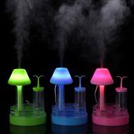 Mini LED Night Light Humidifier USB Mist Diffuser by YCTA, Blue N5