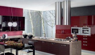 Cylindra Isola 15" 600 CFM Convertible Island Range Hood