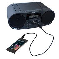 Sony Bluetooth &amp; NFC (Near Field Communications) MP3 CD/CD-R/RW Portable MEGA BASS Stereo Boombox with Digital... N7