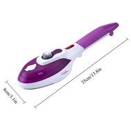 Handheld Steamer Portable Garment Steamer Mini Travel Steam Iron Clothes Fabric Steam Cleaner Household Steamer... N6