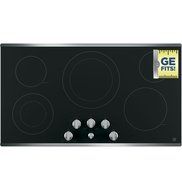GE JP3536SJSS 36" Stainless Steel Electric Smoothtop Cooktop N2