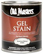 Old Masters 182305 81804 Gel Stain American Walnut Oil-Based by Old Masters