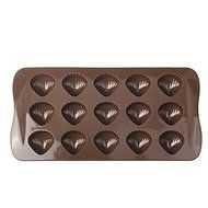 Generic Creative Shell Shape Silicon Chocolate Candy Mold Cake Mold N2