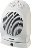 Optimus H-1382 Portable 2-Speed Oscillating Fan Heater with Thermostat