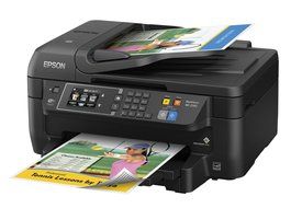 Epson WorkForce WF-2760 All-in-One Wireless Color Printer with Scanner, Copier, Fax, Ethernet, Wi-Fi Direct and...