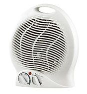 Smart 1500 Watt Quiet Fan Space Heater Desktop Forced Air Heat Portable &amp; Adjustable Thermostat