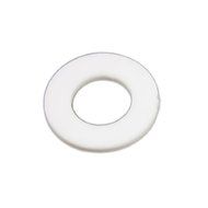 Water &amp; Wood 19/32" x 1 1/10" x 5/64" Flat PTFE Gasket Washer White