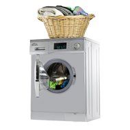 Majestic 1.57 Cu. ft. New Compact Combo Washer Dryer with Optional Venting/ Condensing Drying with Automatic Water...