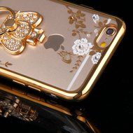 iPhone 5S Case, iPhone SE Case, PHEZEN Clear Soft TPU Protective Case Back Cover with Beautiful Cherry Blossom... N6