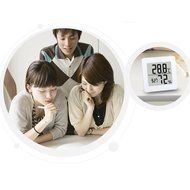 DAN SPEED High accuracy LCD Digital Thermometer Hygrometer Indoor Electronic Temperature Humidity Meter Clock... N7